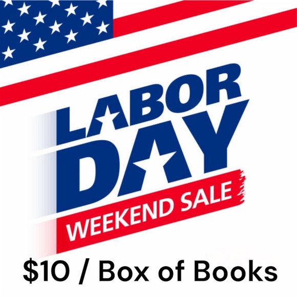 Chronicle Books Other - Labor Day Weekend $10 per Box Book Sale